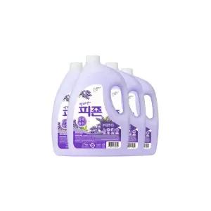 피죤 섬유유연제 3100ml 4개 바이올렛가든