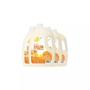 피죤 섬유유연제 3100ml 4개 옐로미모사