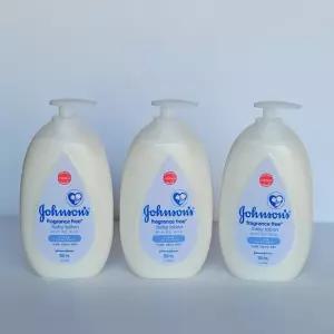 존슨 화이트로션 500ml 3개/바디/어린이/바디용/피부/아기/아기용/애기/아가/베이비/베드/전연령/아이들