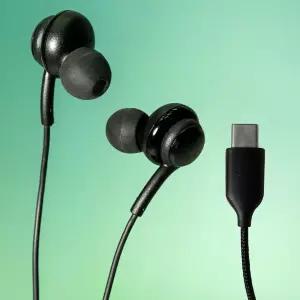 Dailyhome 삼성 호환 AKG C타입 유선 이어폰 갤럭시 블랙 화이트