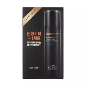 메온셀 SCINIC 파워 옴므 올인원 플루이드 대용량 기획세트 (2EA)