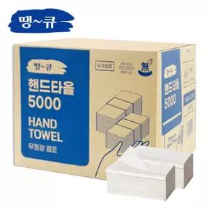 땡큐 프리미엄 무형광 핸드타올 2겹 5000매 / 페이퍼타올 화장지