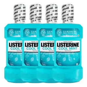 리스테린 쿨민트 750ml X 4개