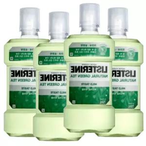 리스테린 그린티 마일드 750mL 4개
