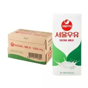 [서울우유 ] 서울우유 멸균우유 1L X 10팩(1BOX)