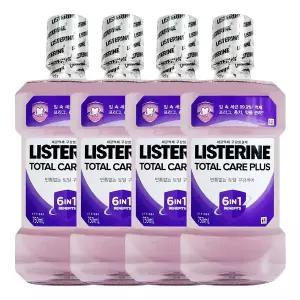 리스테린 토탈케어 플러스 750ml X 4개