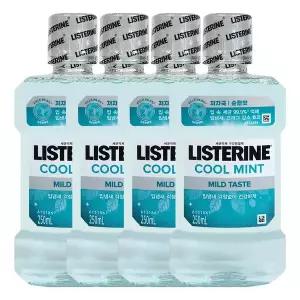 리스테린 쿨민트 마일드 750ml X 4개