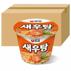새우탕 큰사발면 115g 16개