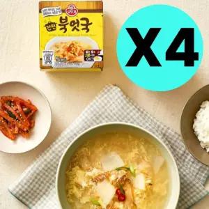 오뚜기 간편 북엇 블럭 즉석 북어 국 5개입 X4팩 캠핑
