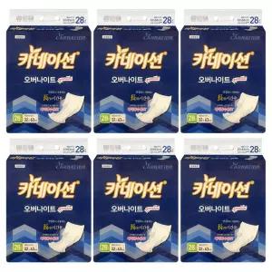 카네이션 속기저귀 오버나이트 6회분 28매x6팩 환자용 성인 기저귀