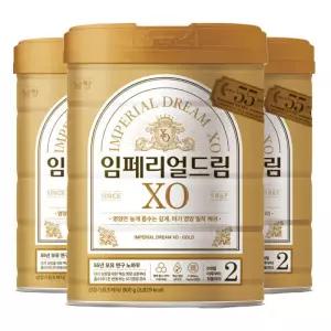 남양유업 임페리얼분유 XO 골드 2단계 800g 3캔