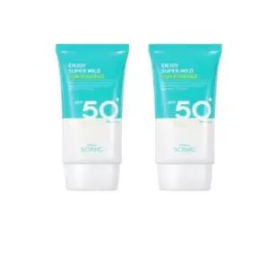 엔조이 슈퍼 마일드 선 에센스 50ml SPF50+PA++++ 2개 화장품 미용