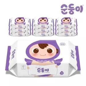 물티슈 프리미엄 엠보싱 리필형 70매 10팩ER-01