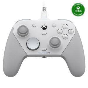 Series X S, One용 GameSir G7 Pro 유선 컨트롤러, TMR 스틱이 있는 PC 및 Android용 무선 게임패드, 홀 효과 아날로그 , 1000Hz 폴링 속도, 3 5mm 오디오 잭 - 흰색