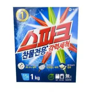 애경 세탁용 스파크 세제 1kg 카톤 1개