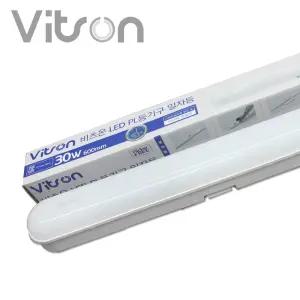 비츠온 PL LED 일자등 30W 600mm 주광색 형광등 LED등
