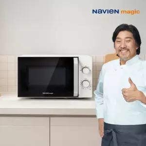 나비엔 매직 MWR-1201MT 다이얼 전자레인지 화이트