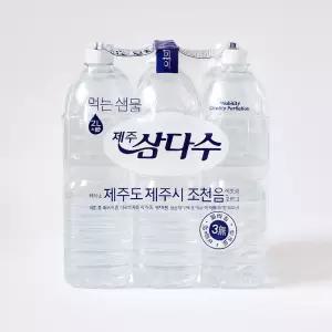 제주삼다수 무라벨 2L x 12 유라벨 무라벨 랜덤
