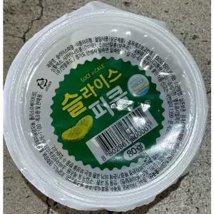 슬라이스 일회용피클(엔엘 80g 168개)