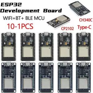 호환  ESP32 WROOM-32 개발 보드 TYPE-C CH340C CP2102 WiFi  Bluetooth 초저전력 소비 듀얼 코어 무선 모