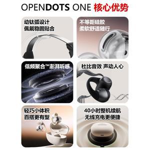 샥즈 Shokz 티타늄링 오픈런 이어폰 ONE 골전도 블루투스 이어링 OpenDots E310