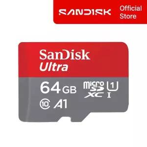 [샌디스크] 정품 ULTRA A1 SQUAB 64GB MicroSD 메모리카드 공식 AS 및 기술지원