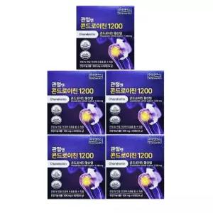 주영엔에스 관절엔 콘드로이친 1200 900mg x 60정, 5박스 - EP