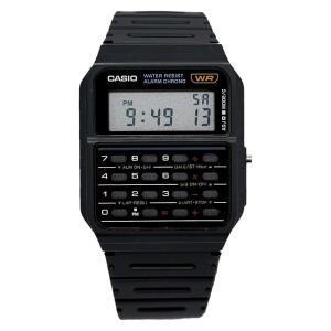 카시오 스탠다드 CA-53W-1Z 남성용 손목시계, 블랙