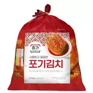 종가 중부식 포기김치 5.2kg