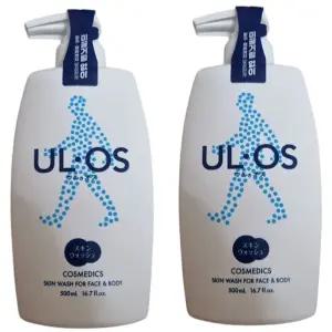 우르오스 스킨워시 500ml 2개 올인원 바디 워시 클렌저 일본 남자 (1srr)