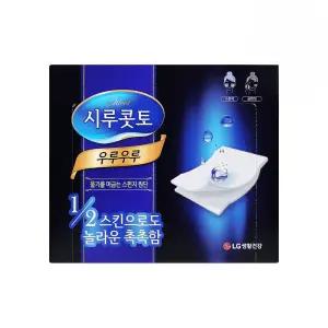 LG생활건강 시루콧토 우루우루 화장솜 40매×5개 수분폭발