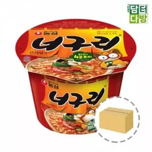 1BOX 16컵 너구리 농심 큰사발