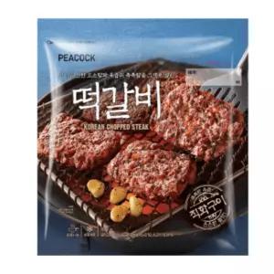 신세계푸드 피코크 직화구이 떡갈비 450g×3개 간단한 술안주