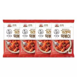 CJ 미정당 가래떡 떡볶이 400g x4개