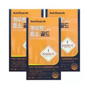 뉴트리원 카무트 효소 골드 3g x 30포 3박스 HISM