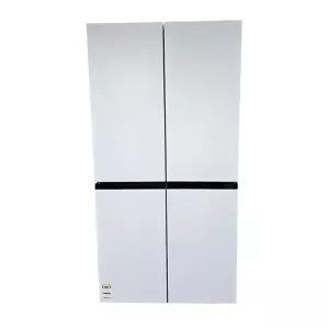 삼성 비스포크 AI 양문형 4도어 냉장고 902L 에센셜화이트 RM70F90M1ZD 푸드쇼케이스 (온오프)