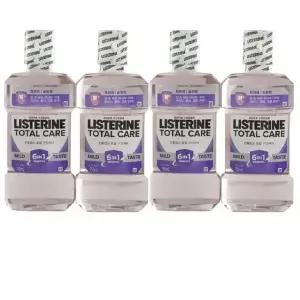 [셀러허브][리스테린] 리스테린 토탈케어 마일드 750ml 2+2 총4개 (S42305451)
