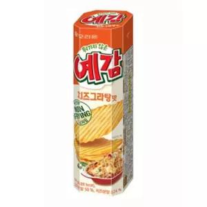 오리온 예감 치즈그라탕 64gx10개 (반박스)/과자/어린이/업소용/대용량/감자칩/학교/간식/감자/후식/다과