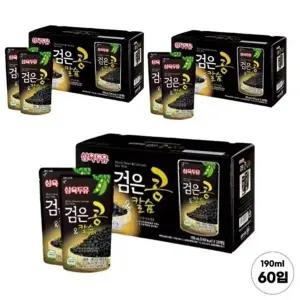 삼육두유 검은콩칼슘 190ml 파우치 60입