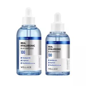 웰라쥬 리얼 히알루로닉 블루 앰플 100ml + 60ml