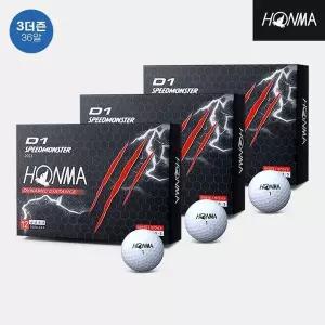 [하프클럽/골프]3더즌 36알2023  D1 스피드몬스터 골프볼3피스화이트