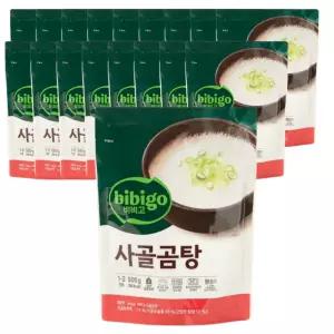CJ 비비고 사골곰탕 500g,18개