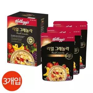 켈로그 리얼 그래놀라 400g x 3개