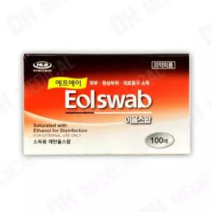 에이치엘비 FA이올스왑 소독용에탄올스왑 100매입