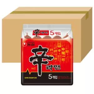 농심 신라면 멀티팩 봉지라면 120gX40개(1박스)