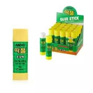 WSSTORE 아모스 고체풀 딱풀 25G (20개입) 학용품 사무용비품 문구