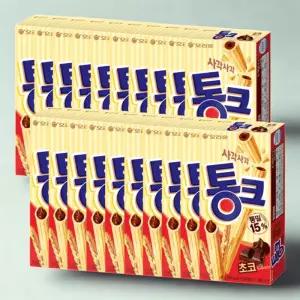 통크 초코 쵸코 막대과자 45g 20개