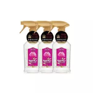 아우라 섬유향수 스모키머스크 400ml x 3개