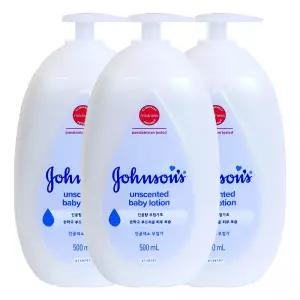 존슨즈 베이비 로션 화이트 500ml X 3개