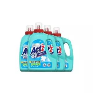 액체세제 액츠 퍼펙트 실내건조 3L 4개 일반드럼 겸용